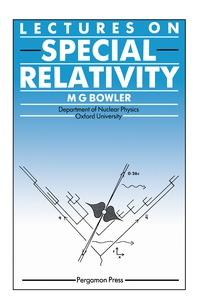 Cover image: Lectures on Special Relativity 9780080339399