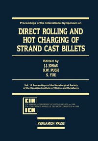 Cover image: Direct Rolling and Hot Charging of Strand Cast Billets 9780080360997