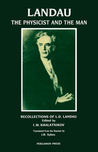 Cover image: Landau: The Physicist & the Man 9780080363837