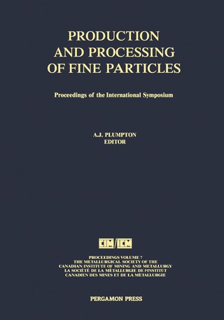 Imagen de portada: Production and Processing of Fine Particles 9780080364483