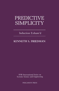 Cover image: Predictive Simplicity 9780080371900