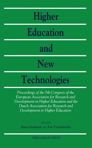 表紙画像: Higher Education and New Technologies 9780080372617