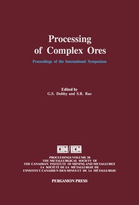 表紙画像: Processing of Complex Ores 9780080372839