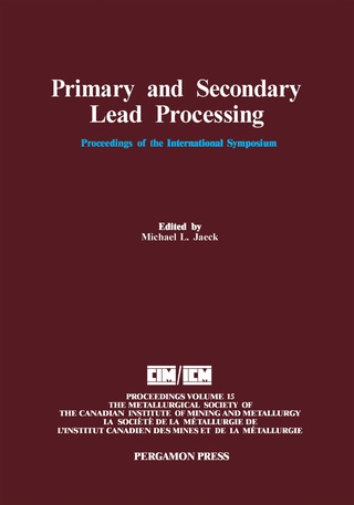 Immagine di copertina: Primary and Secondary Lead Processing 9780080372921