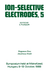 Immagine di copertina: Ion-Selective Electrodes 9780080379333