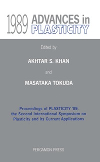 Titelbild: Advances in Plasticity 1989 9780080401829