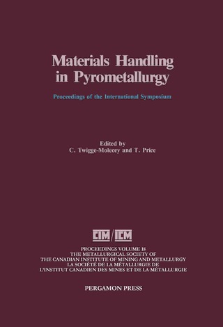 Cover image: Materials Handling in Pyrometallurgy 9780080404141