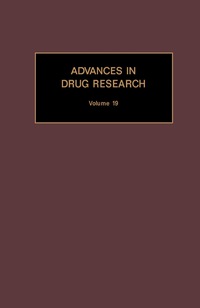 Imagen de portada: Advances in Drug Research 9780120133192