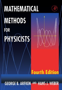 Cover image: Mathematical Methods for Physicists 4th edition 9780120598151