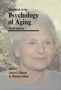 Imagen de portada: Handbook of the Psychology of Aging 3rd edition 9780121012809