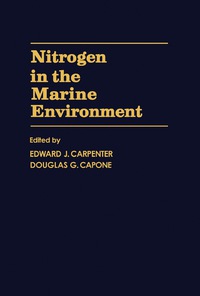 Omslagafbeelding: Nitrogen in the Marine Environment 9780121602802