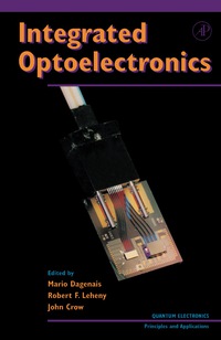 صورة الغلاف: Integrated Optoelectronics 9780122004209