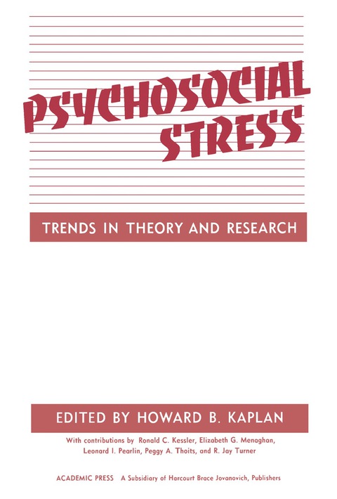 Psychosocial Stress : Trends in Theory and Research - FULL INSTANT DOWNLOAD | PDF DOCX EPUB