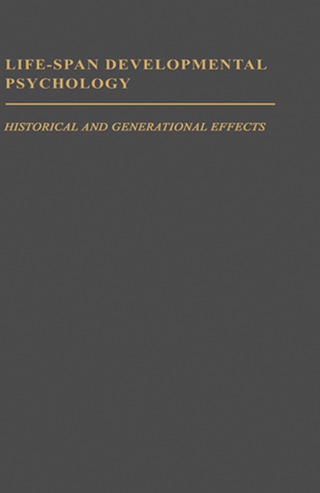 Cover image: Life-span Developmental Psychology 9780124824201