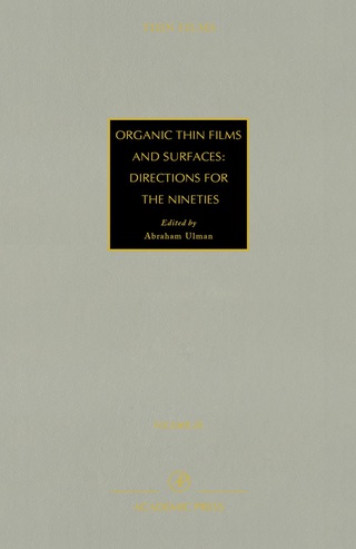 Cover image: Organic Thin Films and Surfaces: Directions for The Nineties 9780125234856