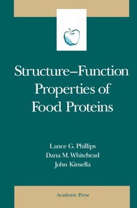 Imagen de portada: Structure-Function Properties of Food Proteins 9780125543606