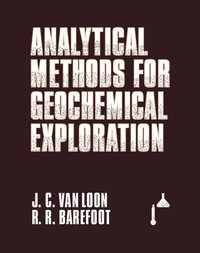 صورة الغلاف: Analytical Methods For Geochemical Exploration 9780127141701