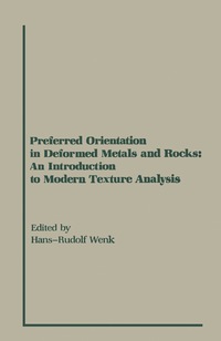 Cover image: Preferred Orientation in Deformed Metal and Rocks 9780127440200