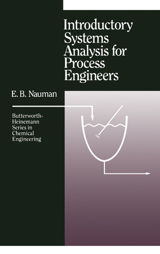 Cover image: Introductory Systems Analysis for Process Engineers 9780409902549