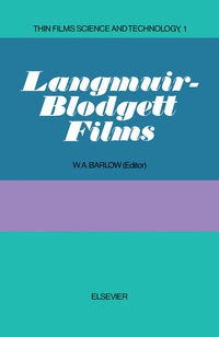 Cover image: Langmuir-Blodgett Films 9780444419019