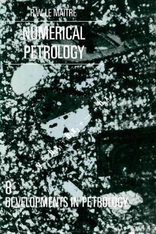 Cover image: Numerical Petrology 9780444420985