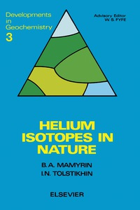 Cover image: Helium Isotopes in Nature 9780444421807
