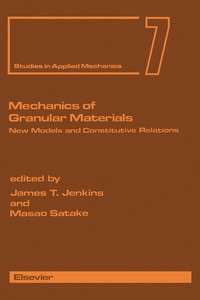 Cover image: Mechanics of Granular Materials 9780444421920