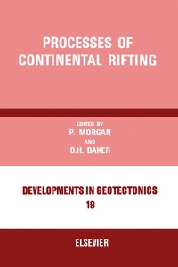 صورة الغلاف: Processes of Continental Rifting 9780444421982