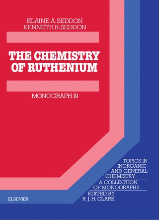 Titelbild: The Chemistry of Ruthenium 9780444423757