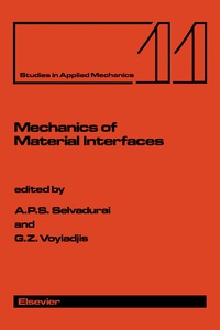 Cover image: Mechanics of Material Interfaces 9780444426253