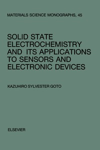 Omslagafbeelding: Solid State Electrochemistry and its Applications to Sensors and Electronic Devices 9780444429124