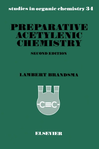 Cover image: Preparative Acetylenic Chemistry 2nd edition 9780444429605