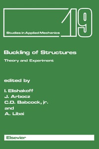 Imagen de portada: Buckling of Structures 9780444704740