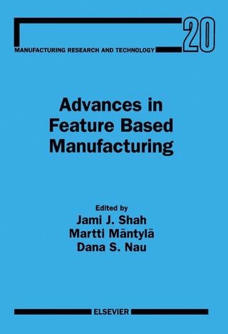 Imagen de portada: Advances in Feature Based Manufacturing 9780444816009