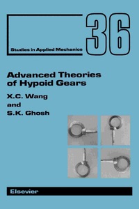 صورة الغلاف: Advanced Theories of Hypoid Gears 9780444817051