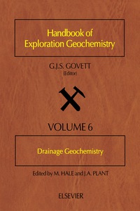 Titelbild: Drainage Geochemistry 9780444818546