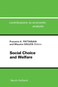 Titelbild: Social Choice and Welfare 9780444864871