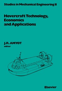 Omslagafbeelding: Hovercraft Technology, Economics and Applications 9780444881526
