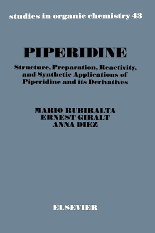 Imagen de portada: Piperidine 9780444883483
