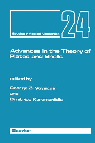 Cover image: Advances in the Theory of Plates and Shells 9780444883667