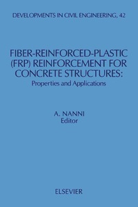 Omslagafbeelding: Fiber-Reinforced-Plastic (FRP) Reinforcement for Concrete Structures 9780444896896