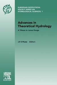 Imagen de portada: Advances in Theoretical Hydrology 9780444898319