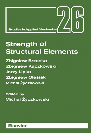 Cover image: Strength of Structural Elements 9780444987631