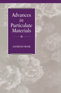 Cover image: Advances in Particulate Materials 9780750691567
