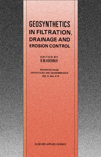 صورة الغلاف: Geosynthetics in Filtration, Drainage and Erosion Control 9781851667963