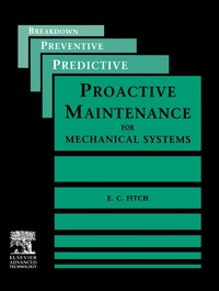 Cover image: Proactive Maintenance for Mechanical Systems 9781856171663