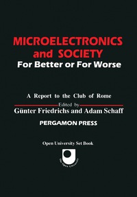 Cover image: Microelectronics and Society 9780080289557