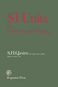 Omslagafbeelding: SI Units in Engineering and Technology 9780080212784