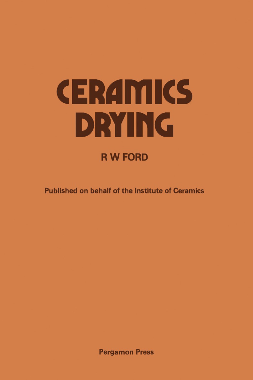 Ceramics Drying