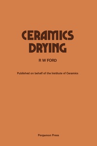 Cover image: Ceramics Drying 9780080334677